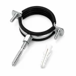 Clamp with a rubber gasket 6"